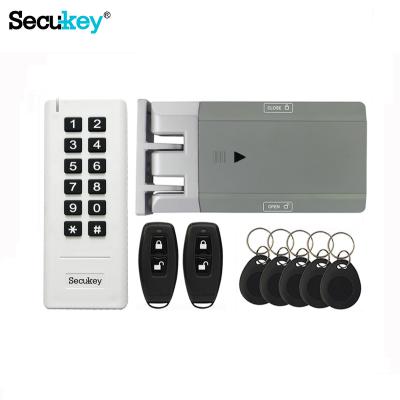 China EM 500 125KHz Wireless RFID Card Access Control Keypad Reader Door Lock For Home Use for sale