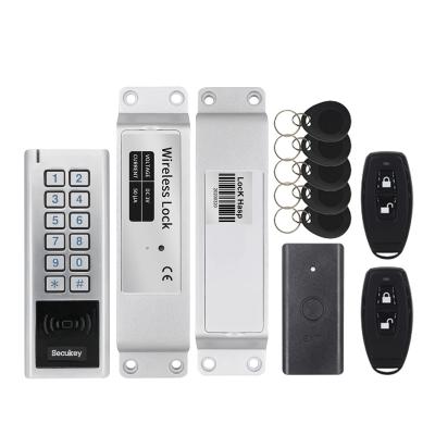 China Secukey Digital Keypad Access Control Outdoor Waterproof Door Lock Set Wireless Smart Door Lock Kit Digital Lock Door for sale