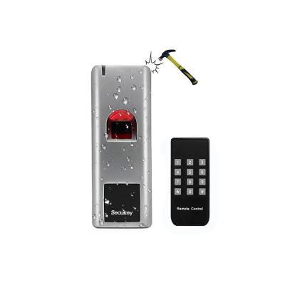 China 2019 Hot Waterproof/Waterproof RFID WG26 Metal Fingerprint Door Access Control Card Reader for sale