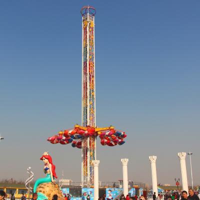 China FRP+steel FRP+steel Theme Park Amusement Ride Fashion UFO Height Technology 30 Years Experienced Air Experienced Sky High Rising Condor Bug Satellite Coaster for sale