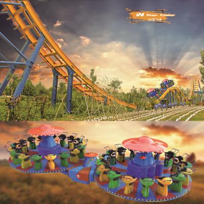 China Theme Park Newest Design Theme Park Factory Large Theme Park Exciting Direct Ride Flying Disco Ride For Sale for sale