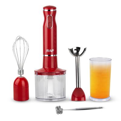 China Turbo New Model 800W 4-In-1 Mode 2022 Hand Blenders For Kitchen Hand Blender Stick for sale