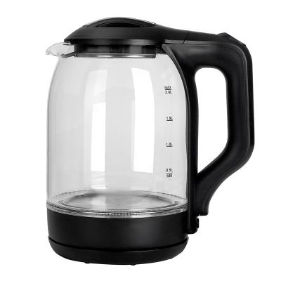 China Basic 360 degree rotation household electric kettle. Large Quality Health Kettle Boiling Tea Glass Electric Kettle for sale