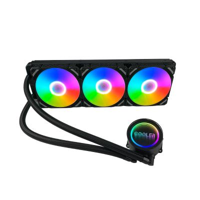 China Computer Case 360mm CPU Water Cooling With Strong 5V ARGB Fan Water Cooler For Gaming Computer Case Liquid Cooler For CPU for sale