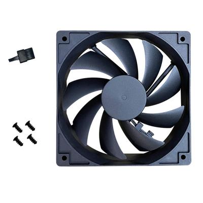 China Computer Case Customization High Airflow RPM 12V DC Fan 120mm Brushless CPU Cooler Fan 3pin 4pin Power Supply for sale