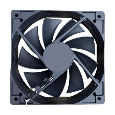 China High Quality Super Silent Low MOQ Computer Case Fans Cooling Low Noise 12V 120mm Computer Case Fan Without LED Lights for sale