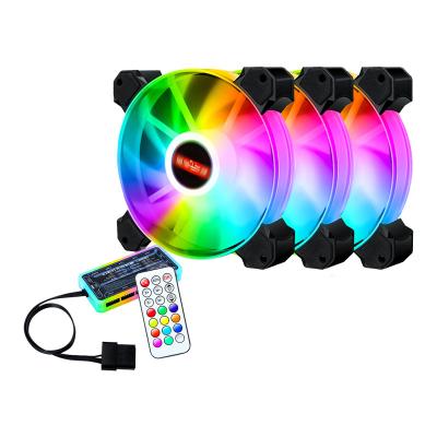 China Custom Factory OEM RGB Fan 120mm RGB Fan 120mm Computer Case CPU Cooler 12v Fan For PC for sale