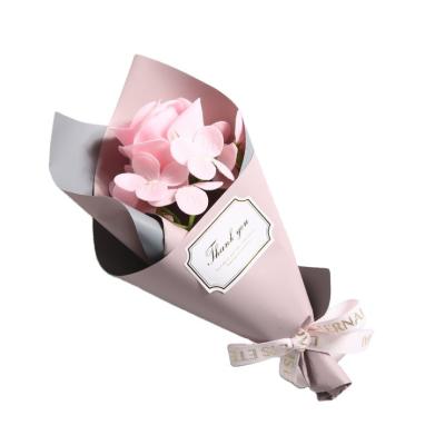 China Environmental Protection Green Hot Selling Simple Soap Bridesmaid Artificial Girlfriend Rose For Christmas Gift for sale