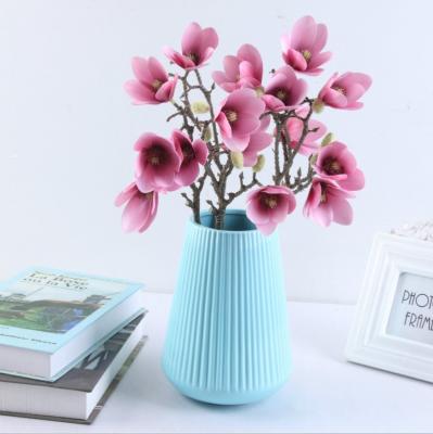 China Green environmental protection wholesales artificial latex magnolia flower home decoration for sale