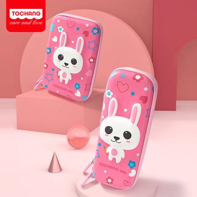 China Cute High Quality Cheap Waterproof Eva Custom Design Unique Kids Pencil Case For School for sale