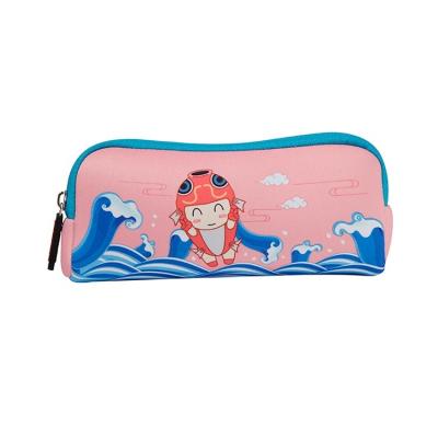 China 100% high quality eco-friendly fashion neoprene wholesales custom printing pencil case bags for sale