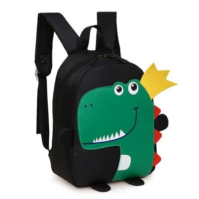 China Waterproof 2020 Wholesale Cheap Cartoon Animal Oxford Cloth School Bags Children Kids for sale