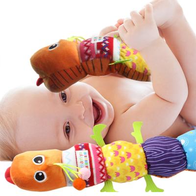 China Factory Cute Cheap Lovely Kids Cartoon Soft Caterpillar Animal Stuffed Plush Custom Toy for sale