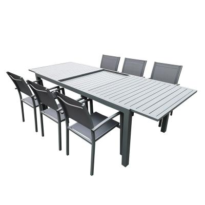 China Patio\Garden\Outdoor Outdoor Aluminum\Hotel\Beach\Balcony Full Do Adjustable Extendable Table for sale