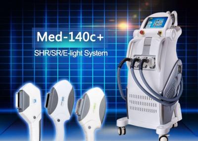 China equipo permanente de la belleza del retiro del pelo de la E-luz IPL RF con el poder 2500w del poder 50w IPL del RF en venta