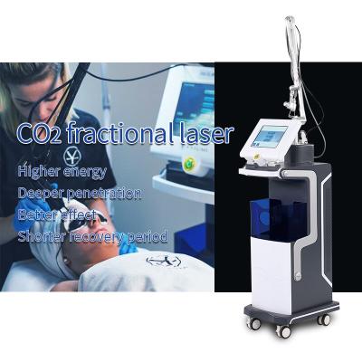 China Face Skin CO2 Fractional Laser Machine CO2 Laser Skin Resurfacing Scar Removal Vaginal Tightening for sale