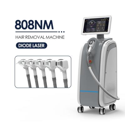 China Permanent Painless Hair Removal Diode Laser Hair Removal Machine For 110-240V Wide Voltage for sale