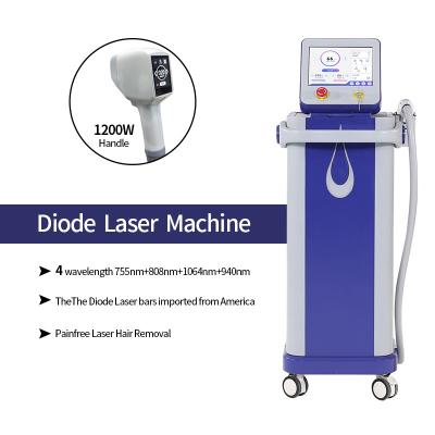 China Professional 810nm pijnloos Lightsheer Diode YAG Laser Ontharing / Anti-Aging Skin Te koop