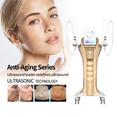 China CE Mini Hifu Facial Machine Skin Tightening Face Lifting Body Sliming Functions for sale