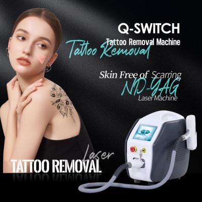 China 200mJ Picolaser Q Switched Nd Yag Laser Dark Spot Removing Tattoo Acne Removal Machine for sale