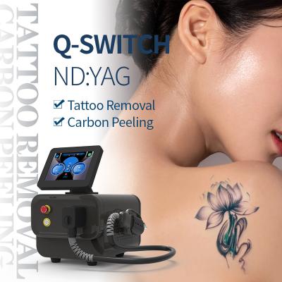 China Q Switched ND Yag Picosecond Laser Tattoo Removal Machine Pigmentation Removal for sale