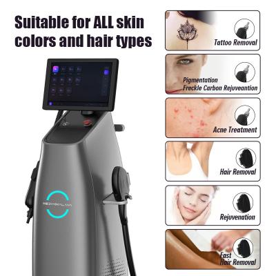 China 2 in 1 Multifunktionale DPL-Haarentfernung ND YAG Laser-Tattooentfernung zu verkaufen