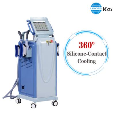 China KES vertical body contouring Fat Freezing slimming Machine Cryolipolysis for sale