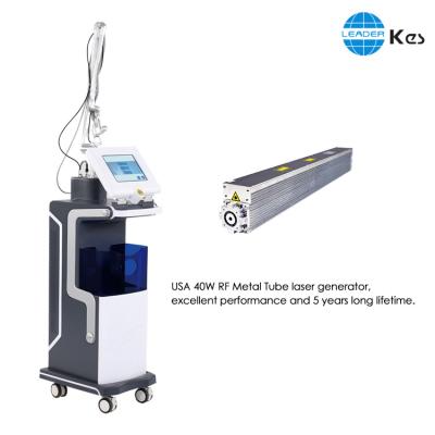 China 0.2mm Spot 10.64um Co2 Fractional Laser Equipment For Scar Removal for sale