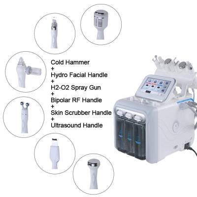 Κίνα H2o2 6 σε 1 αποφλοίωση Aqua προσώπου συσκευών Hydrafacial Dermabrasion προς πώληση