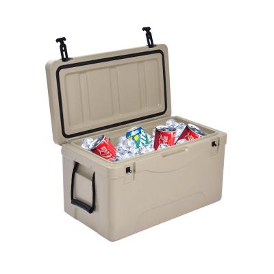 China Rotomolded Insulated Heavy Duty 60L Hard Sided Fishing Ice Cooler Box for sale