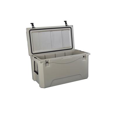 China 110L Rotomolding Waterproof Heavy Duty Ice Cooler Box For Car Ice Chest And Camping Cooler Roto Molded Coolers for sale