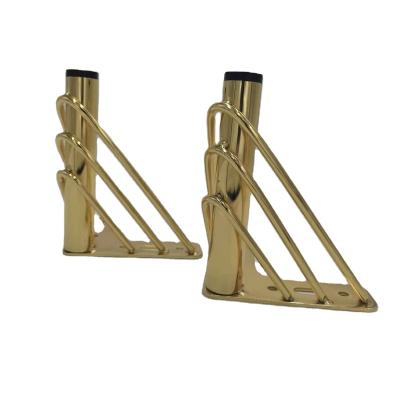 China Modern Gold Furniture Iron Leg Sofa Hardware High Quality Leg for sale