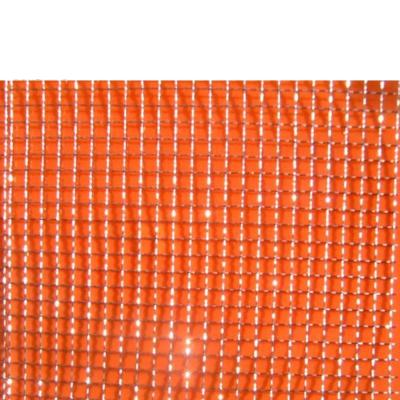 China Protection Performance 10x10 PVC Coated Black Square Iron Wire Mesh for sale