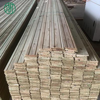 China Wholesale Modern Red Pine Nordic Finnish Pine Plank Log Construction Solid Wood Plank for sale