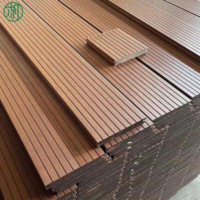 China Modern Environmental Outdoor Waterproof Small WavesBamboo Wooden Floor Decking For Garden Pool Paving Road for sale