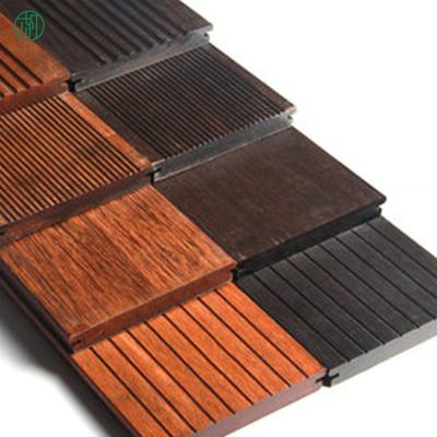 China Modern Heavy Bamboo Material Outdoor Heavy Bamboo Flooring Outdoor Bamboo Wood Flooring for Yard Flooring Decoration for sale