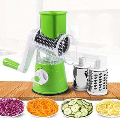 China Stocked Wholesale Potato Best-selling Multi-Function Rotary Home Vegetable Slicer Vegetable Slicer Hand Grater Vegetable Wholesale ki for sale