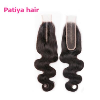 China Natural Hairline With Baby Hair Free Ship Via Fedex 2x6 Swiss Lace Closures Natural Hairline, 130% Body Wavy Hair Closure Center Piece Hair Piece for sale