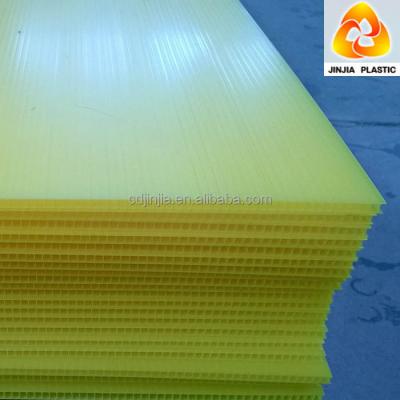 China Corrugated PP sheet for flooring & Wall Protection Plastic Polypropylene PP Material Corrugated Sheet / Sheets for sale