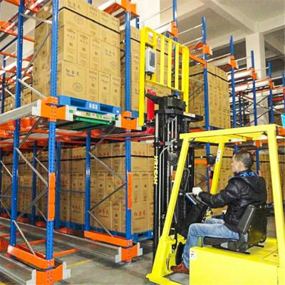 China Corrosion Protection Warehouse Storage Shuttle Rack Automatic Radio Racking System for sale