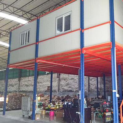 China Corrosion Protection Warehouse Multi Level Mezzanine Floor Racking Office Mezzanine Floor Steel Platform for sale