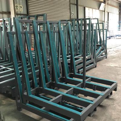 China Corrosion Protection Granite Rack Granite Slab Rack Carrier Racks For Stone for sale