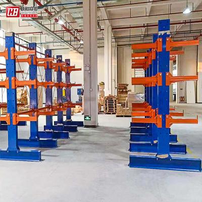 China Corrosion Protection Heavy Duty Pallet Racking Warehouse Storage Plywood Cantilever Racks for sale