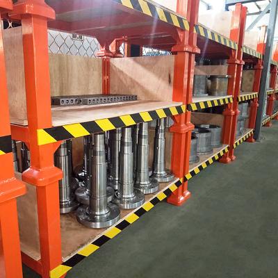 China Heavy Duty Industrial Vertical Stackable Shelves Metal Corrosion Protection Warehouse Fabric Shelves for sale