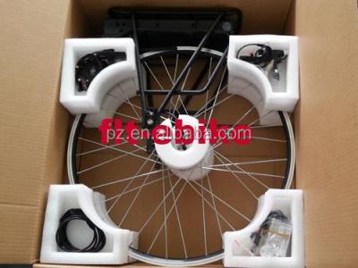 China 700c Electric Bicycle Wheel Front / Rear Drive Electric Bike Conversion Kit 16