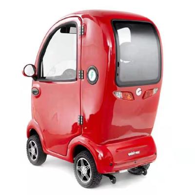 China For Cargo Most Popular Factory Price China Made High Speed ​​CE Approved Red 4 Wheel Electric Cargo Car For Goods Delivery for sale