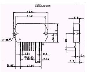 China IGBT Power Module STK795-518 Chopper Type Voltage Regulator FUJITSU IGBT Power Module for sale