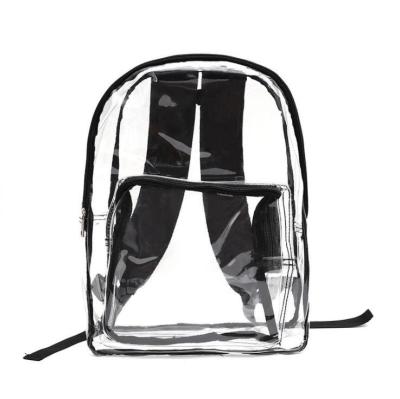 China Waterproof Clear Iridescent PVC Shoulder Bag Backpack for sale