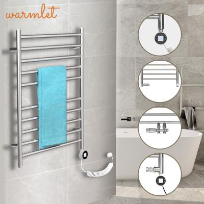 China Heater High Quality Wall Mounted Bathroom Stainless Steel Closes Electric Towel Rack Heater for sale