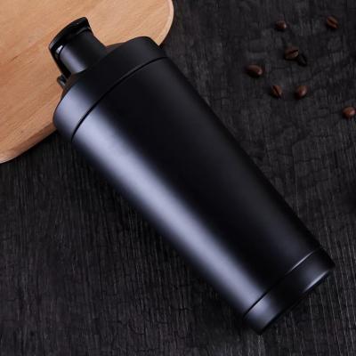 China Viable Vacuum 500ml Customized Gym Fitness Stainless Steel Sports Protein Shaker With Logo Printing for sale